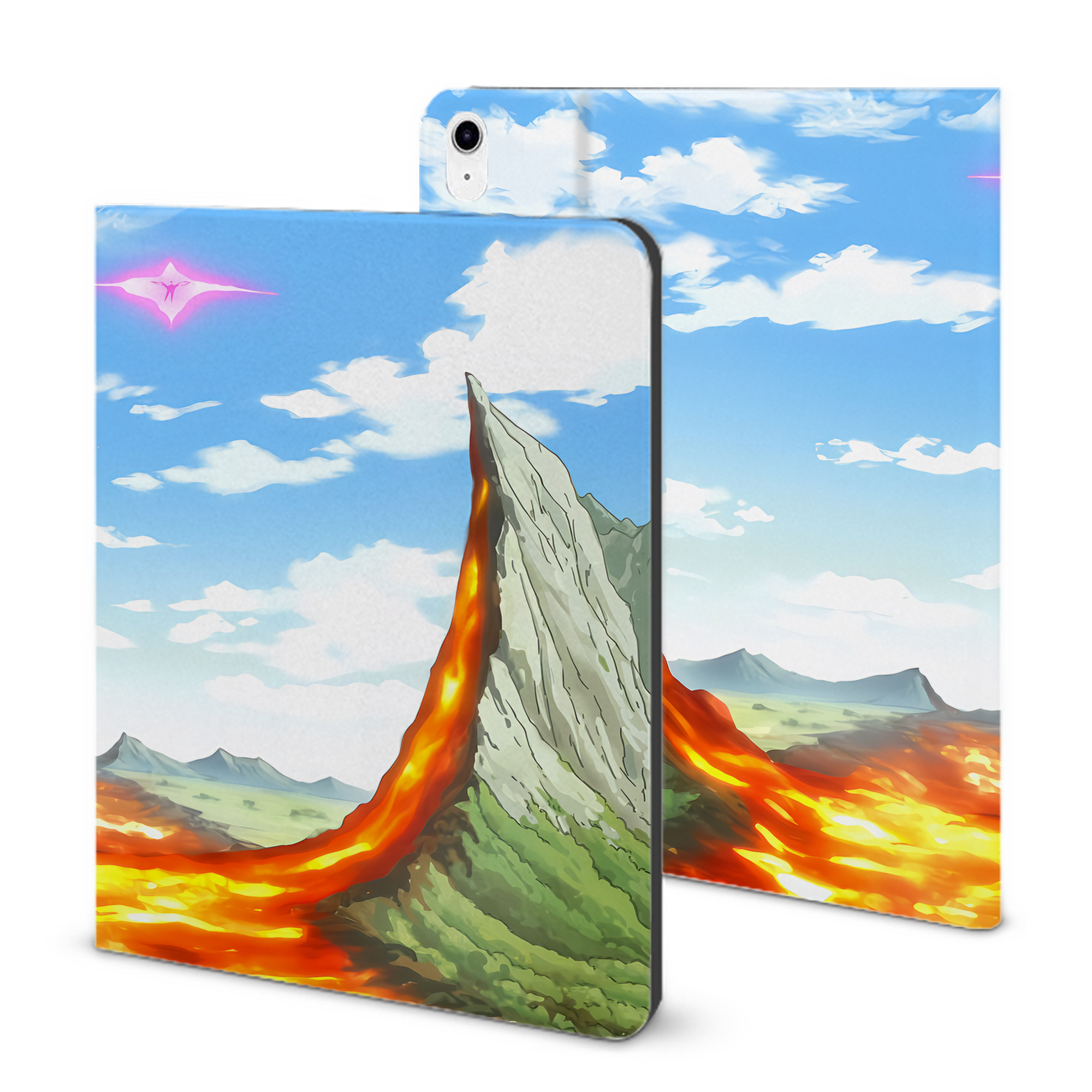 （画像用） 転スラ Regarding Reincarnated to Slime IPad ケース ブック型 PUレザー TPU 耐衝撃 軽量 薄型 ペン収納なし 全面保護 IPad 各モデル対応